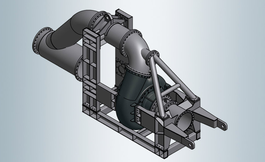 Arrangement for the Suction Pipes and Pumps