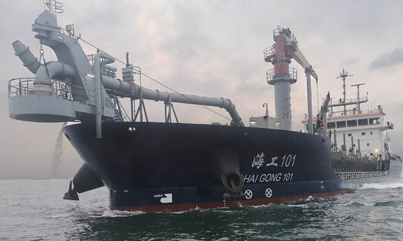 疏浚完成 DP World 南安普敦